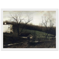 EVENING AT KUERNERS Framed Poster | Andrew Wyeth Framed Prints Wall Art | Andrew Wyeth Prints
