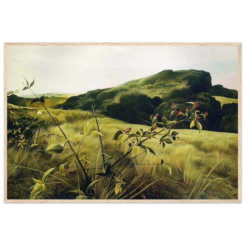 BLACKBERRY PICKER Framed Poster | Andrew Wyeth Framed Prints Wall Art | Andrew Wyeth Prints