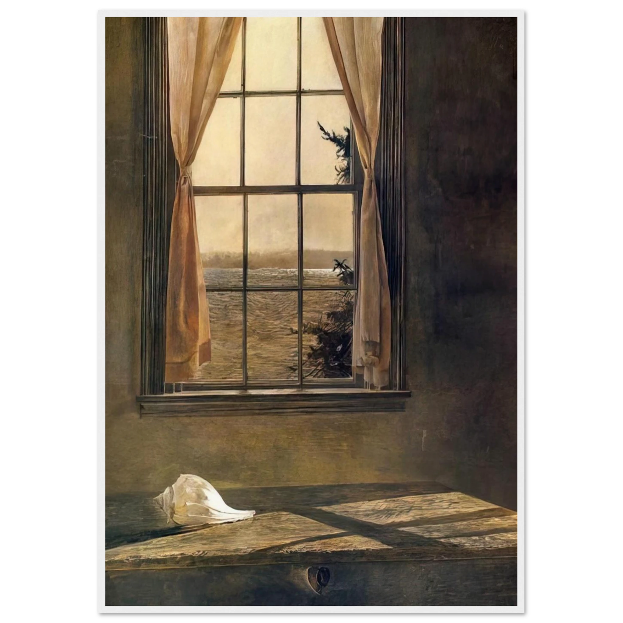 HER ROOM Framed Poster | Andrew Wyeth Framed Prints Wall Art | Andrew Wyeth Prints