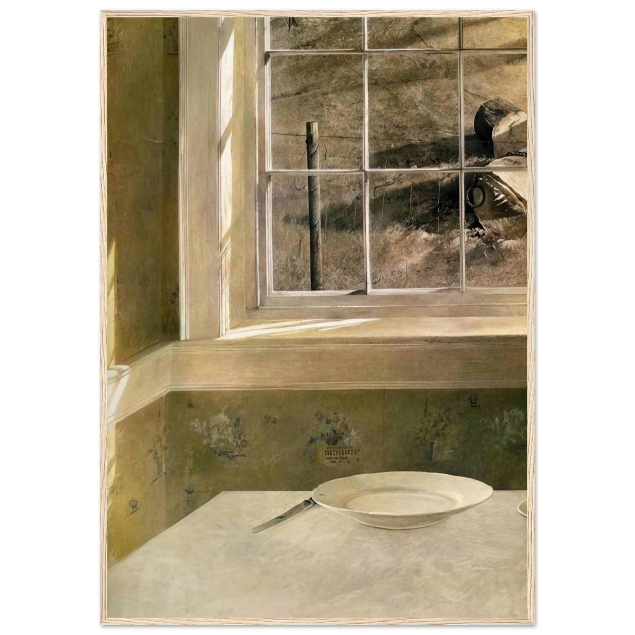GROUNDHOG DAY Framed Poster | Andrew Wyeth Framed Prints Wall Art | Andrew Wyeth Prints