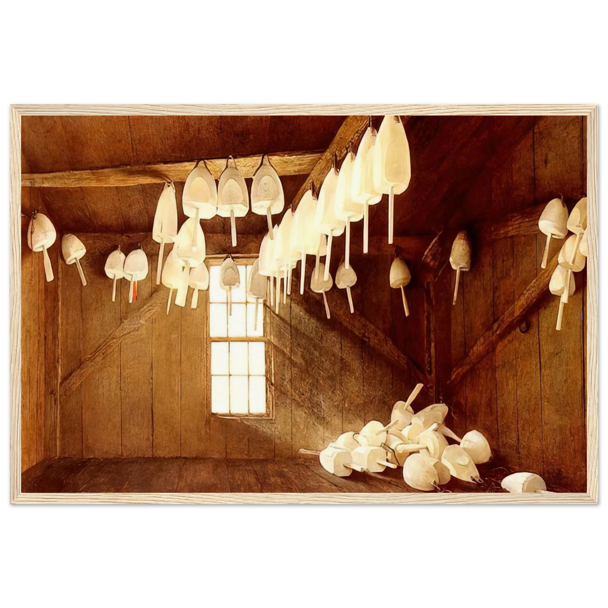 TOMORROW THE OUTER SHOALS Framed Poster | Andrew Wyeth Framed Prints Wall Art | Andrew Wyeth Prints