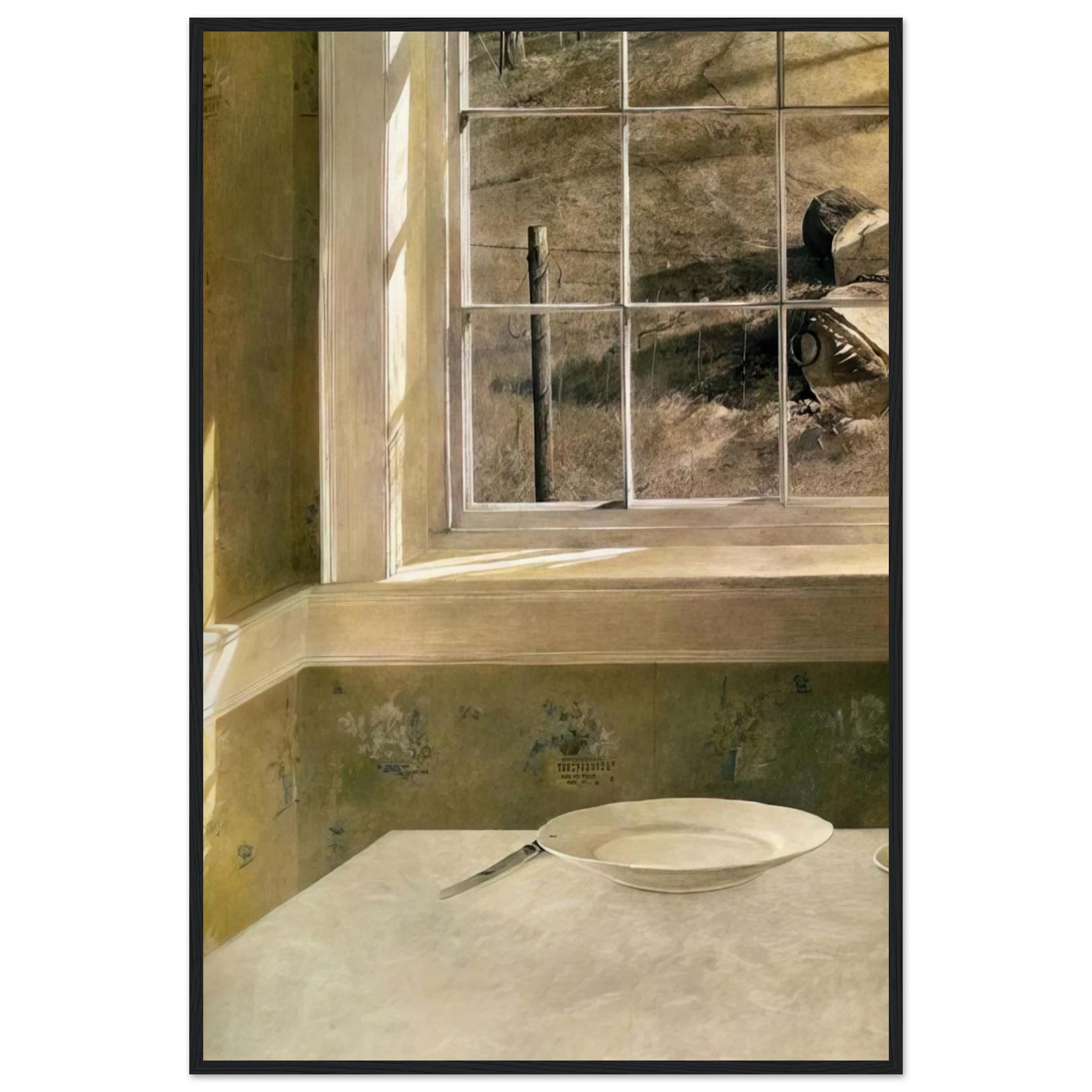 GROUNDHOG DAY Framed Poster | Andrew Wyeth Framed Prints Wall Art | Andrew Wyeth Prints