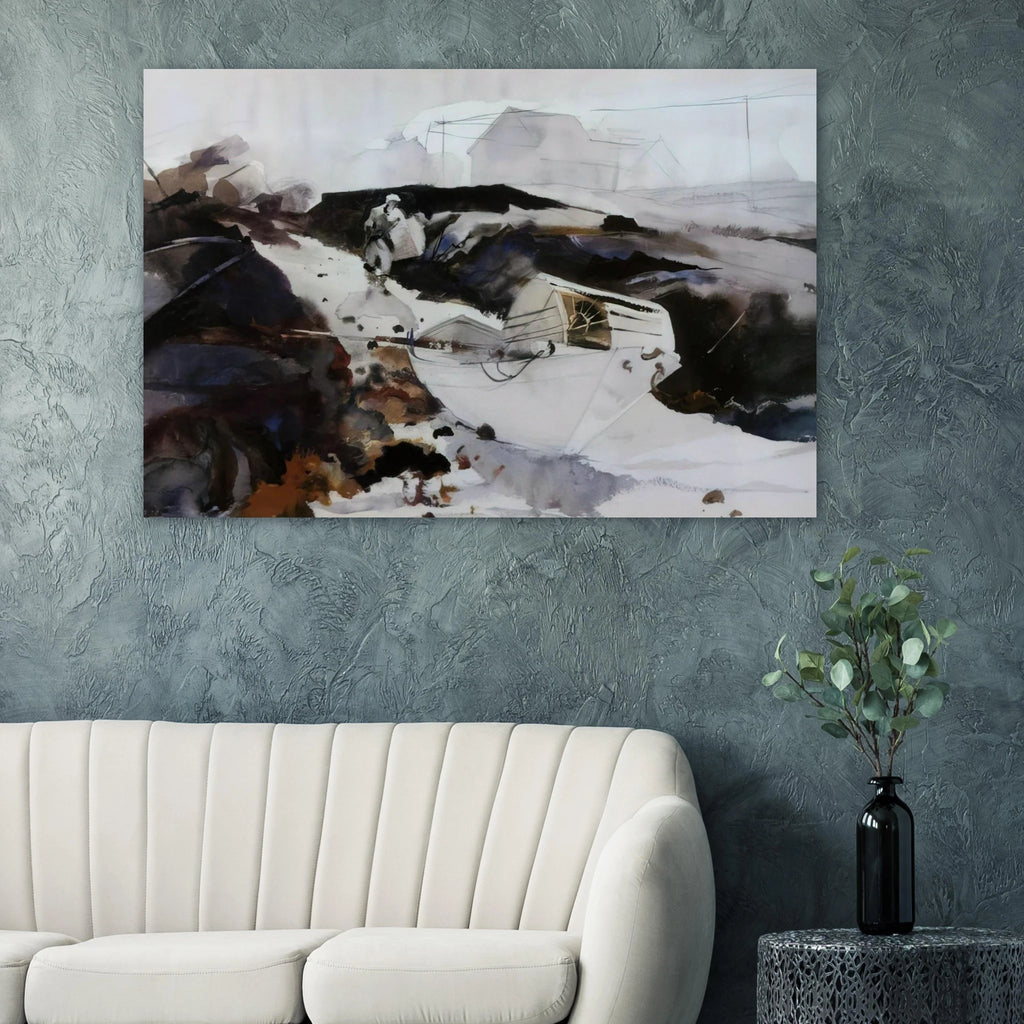 THE WHITE DORY 1941 Poster | Andrew Wyeth Poster | Andrew Wyeth Prints