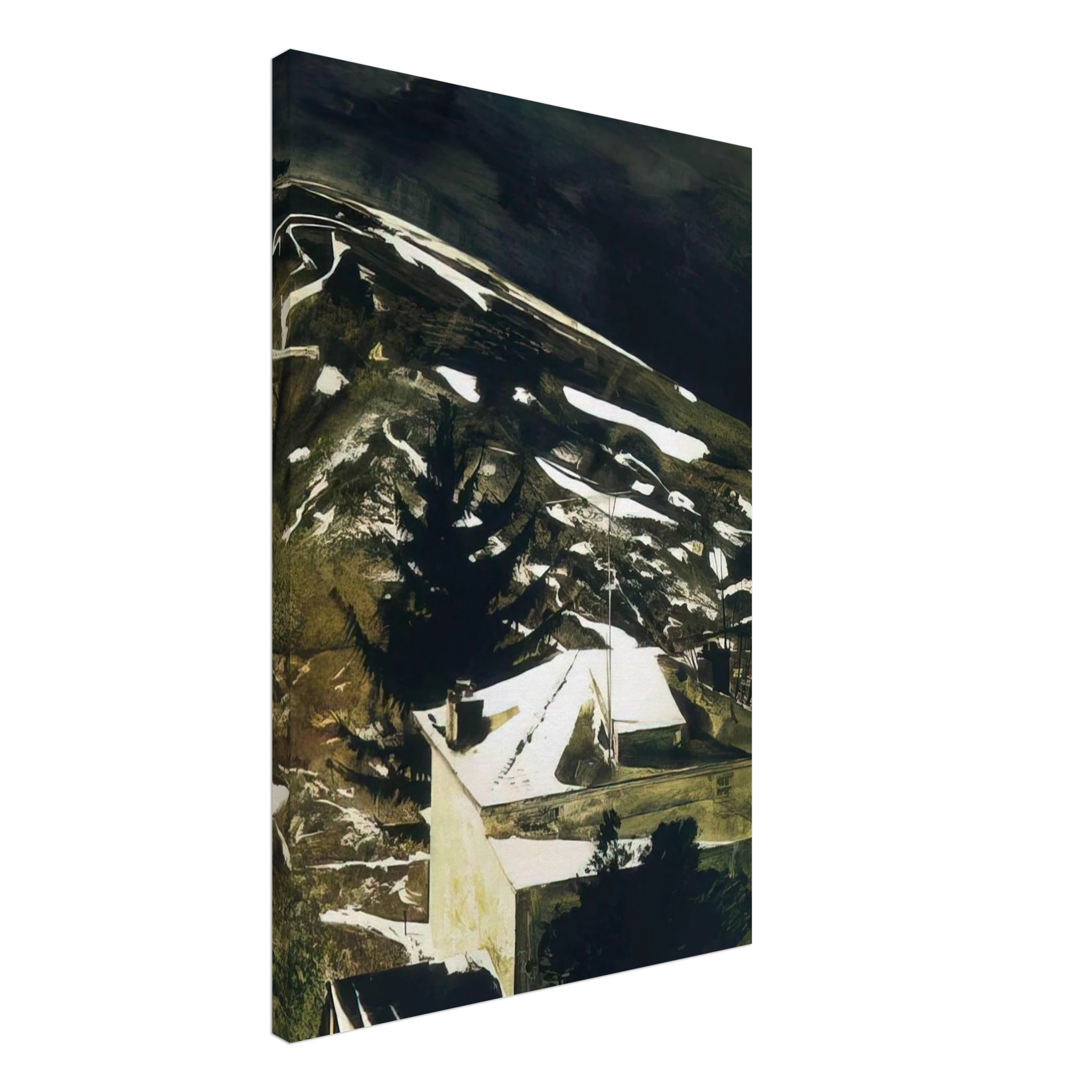 WOLF MOON 1975 Canvas | Andrew Wyeth Canvas | Andrew Wyeth Prints