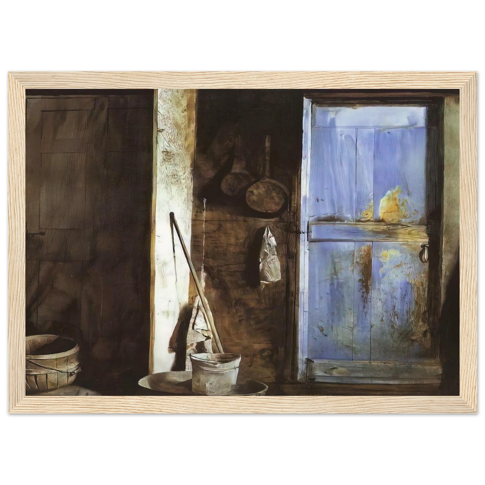 ALVARO CHRISTINA Framed Poster | Andrew Wyeth Framed Prints Wall Art | Andrew Wyeth Prints