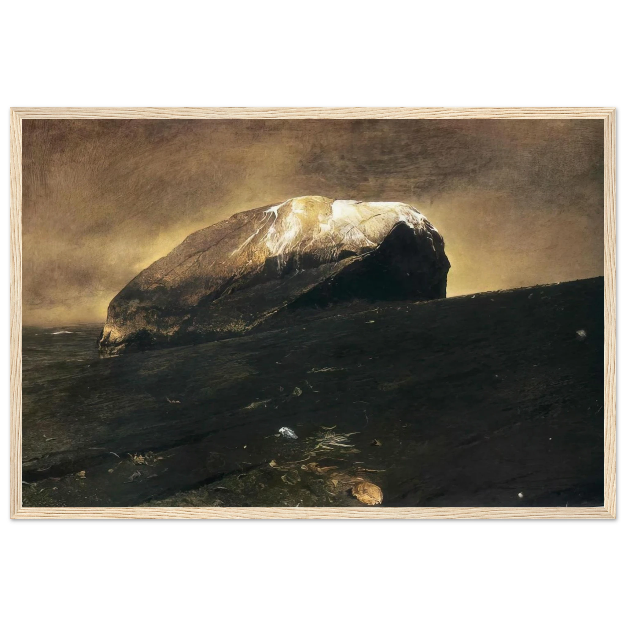 NOT DETECTED 42 Framed Poster | Andrew Wyeth Framed Prints Wall Art | Andrew Wyeth Prints