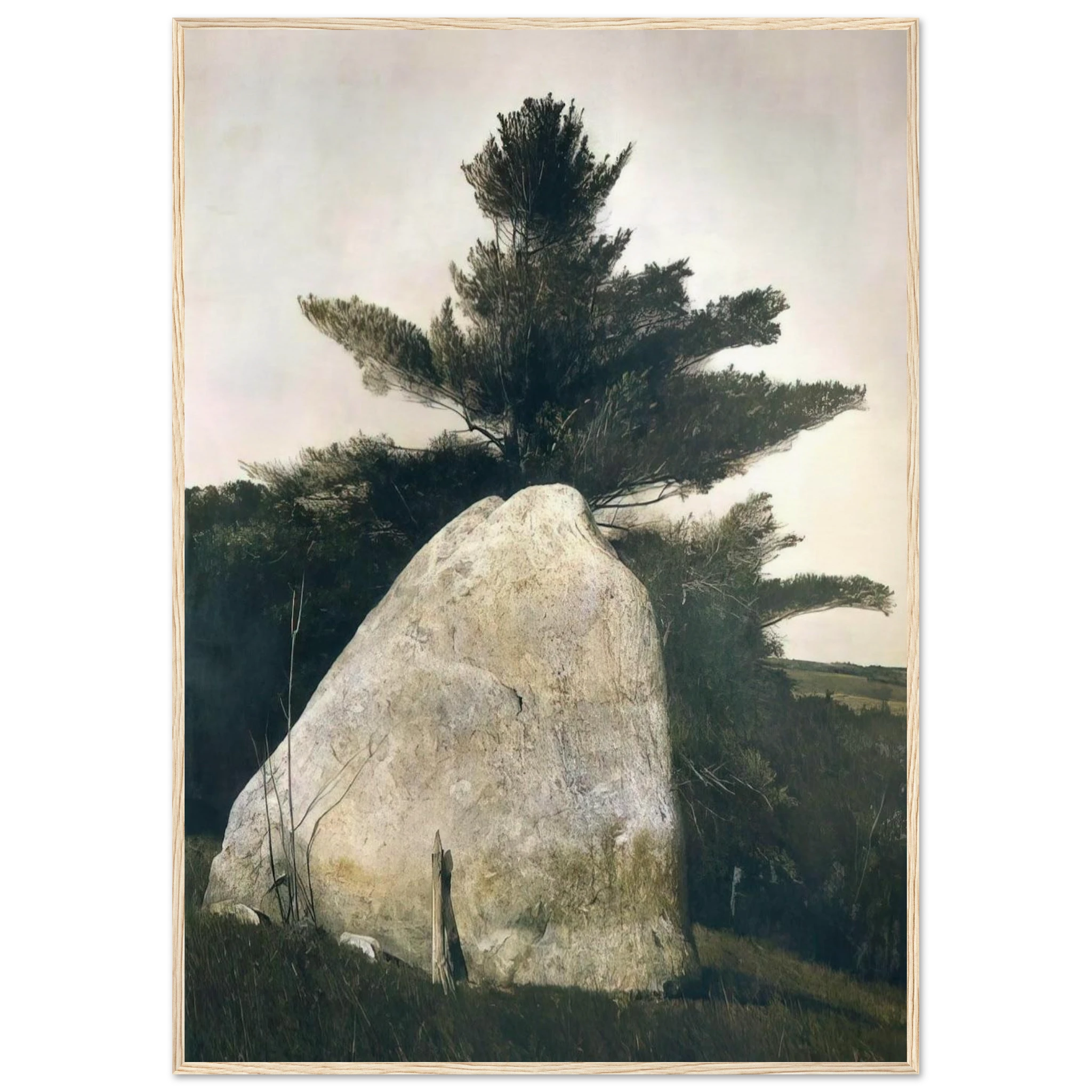 PENNSYLVANIA LANDSCAPE Framed Poster | Andrew Wyeth Framed Prints Wall Art | Andrew Wyeth Prints