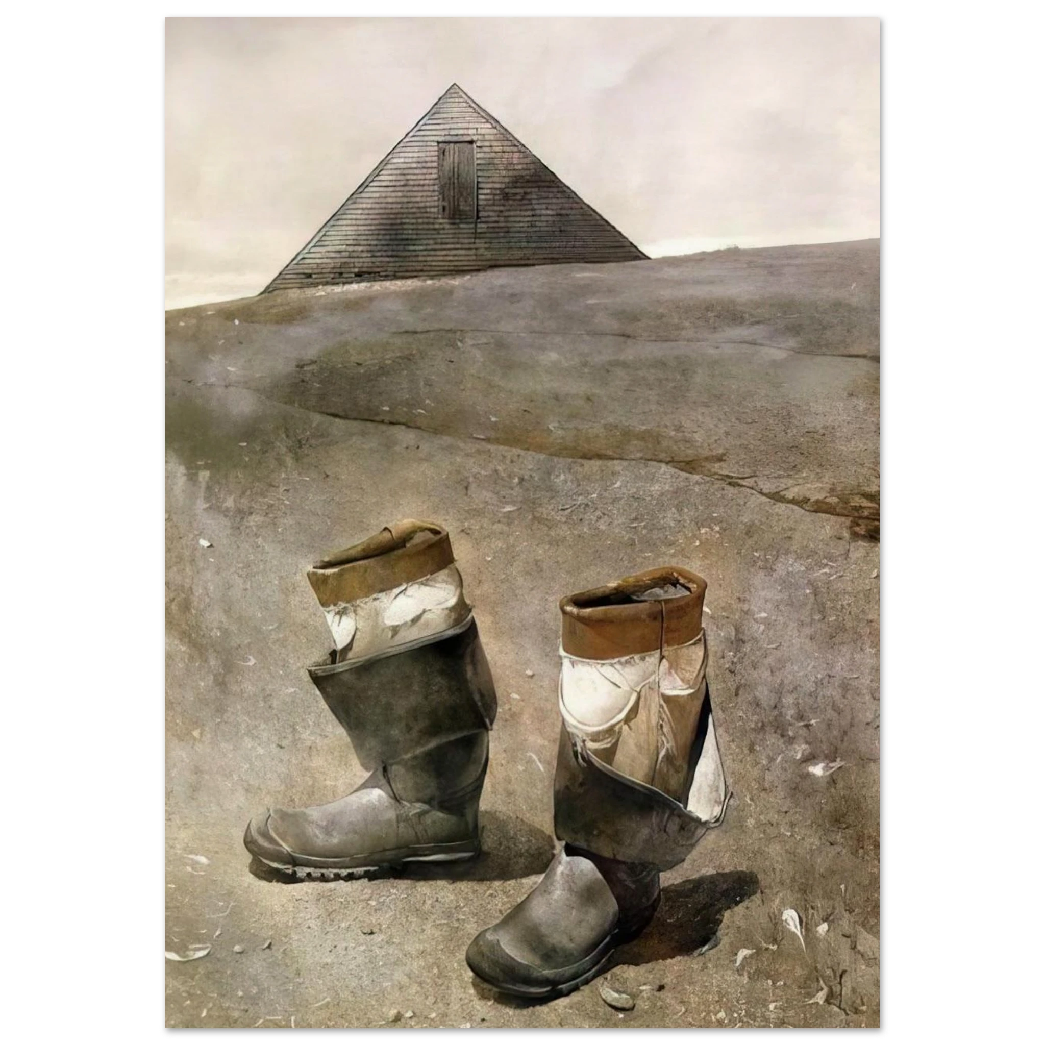 SEA BOOTS Poster | Andrew Wyeth Poster | Andrew Wyeth Prints