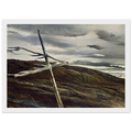 DODGES RIDGE 1947 Framed Poster | Andrew Wyeth Framed Prints Wall Art | Andrew Wyeth Prints