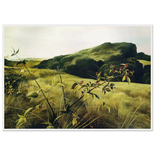 BLACKBERRY PICKER Framed Poster | Andrew Wyeth Framed Prints Wall Art | Andrew Wyeth Prints