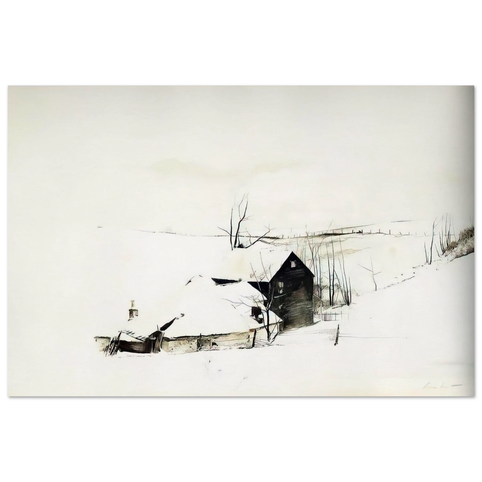 THE CORNER Poster | Andrew Wyeth Poster | Andrew Wyeth Prints