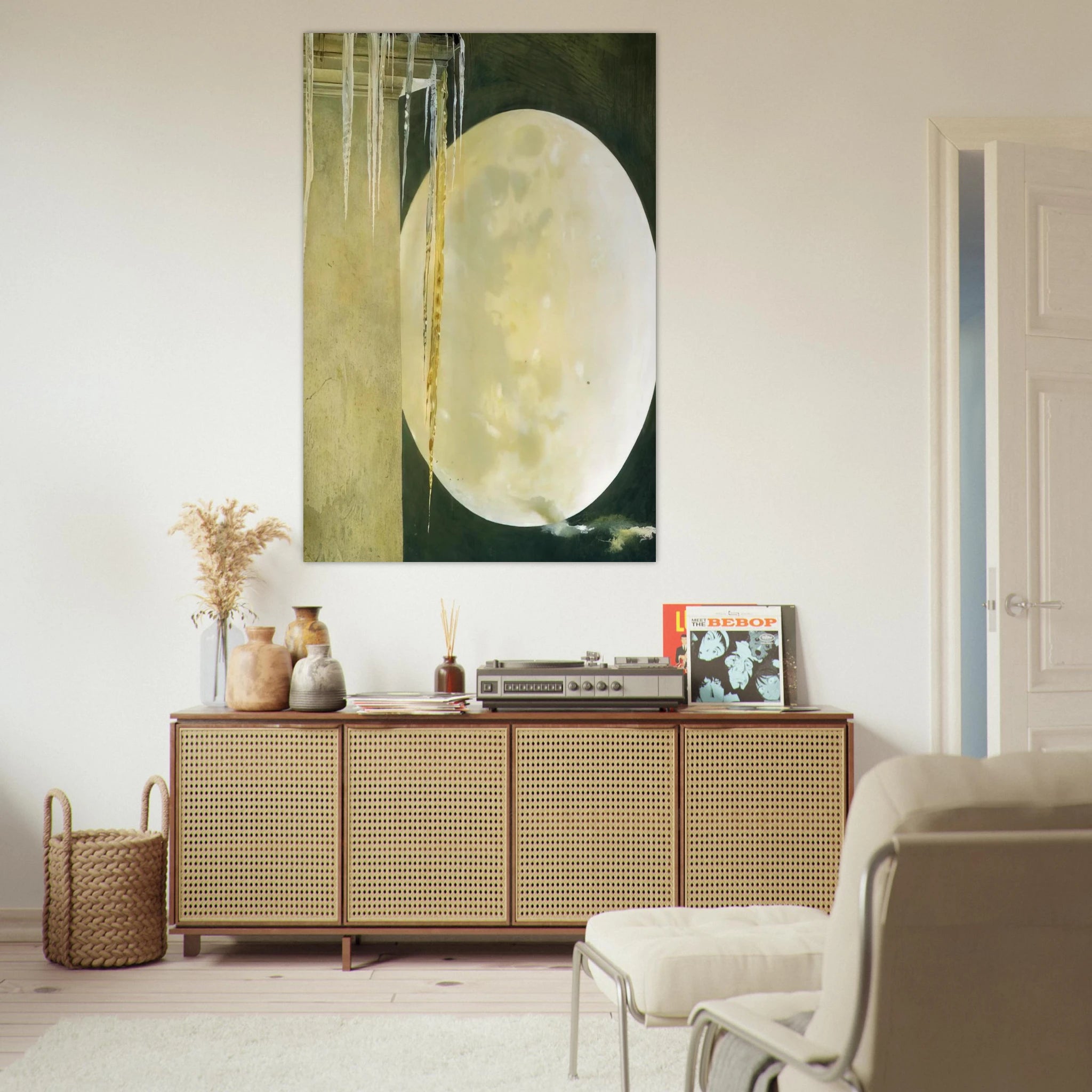 MOON MADNESS Poster | Andrew Wyeth Poster | Andrew Wyeth Prints