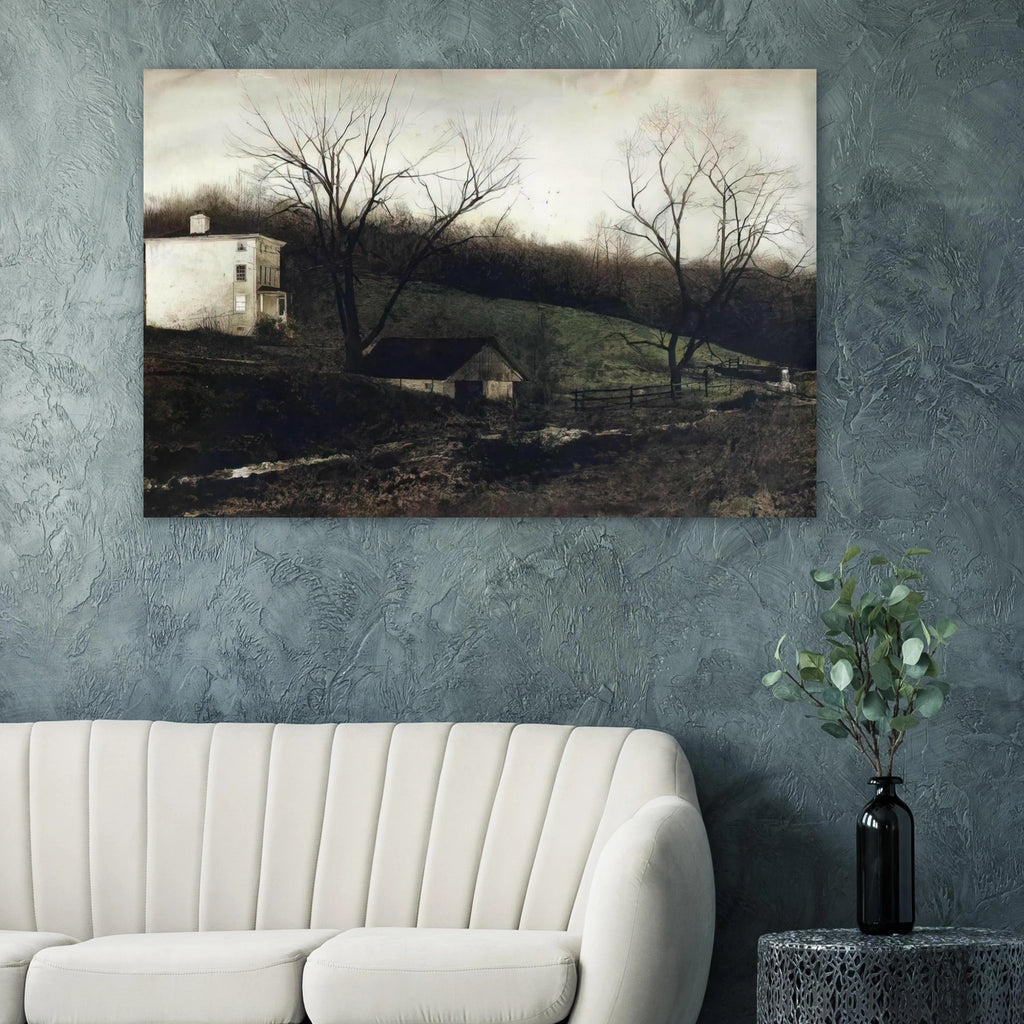 EVENING AT KUERNERS Poster | Andrew Wyeth Poster | Andrew Wyeth Prints