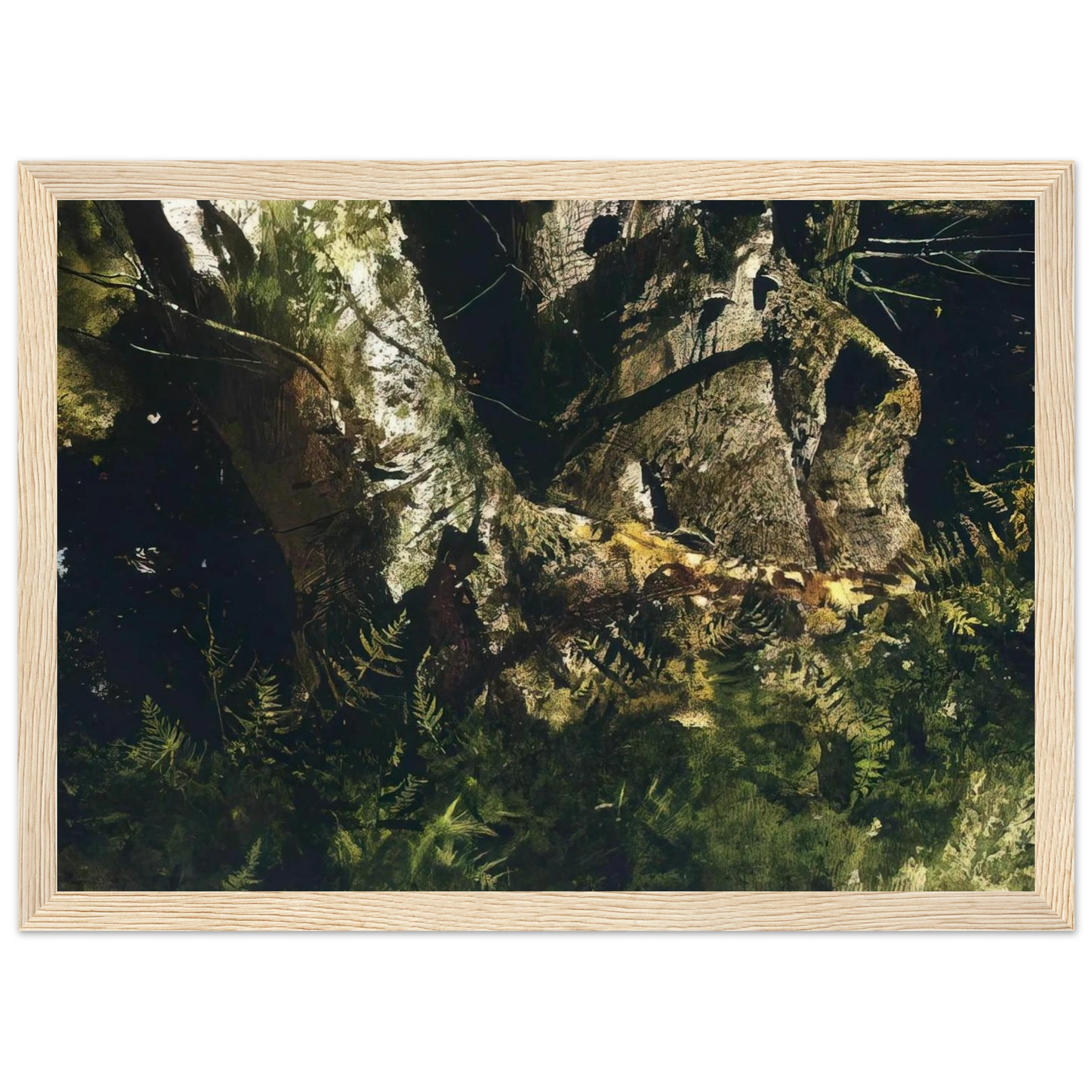 VIRGIN BIRCH 1982 Framed Poster | Andrew Wyeth Framed Prints Wall Art | Andrew Wyeth Prints