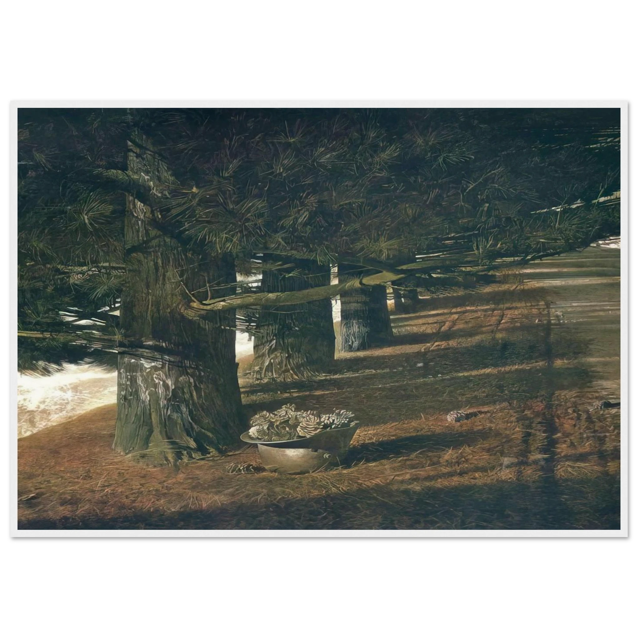 PINE BARON Framed Poster | Andrew Wyeth Framed Prints Wall Art | Andrew Wyeth Prints
