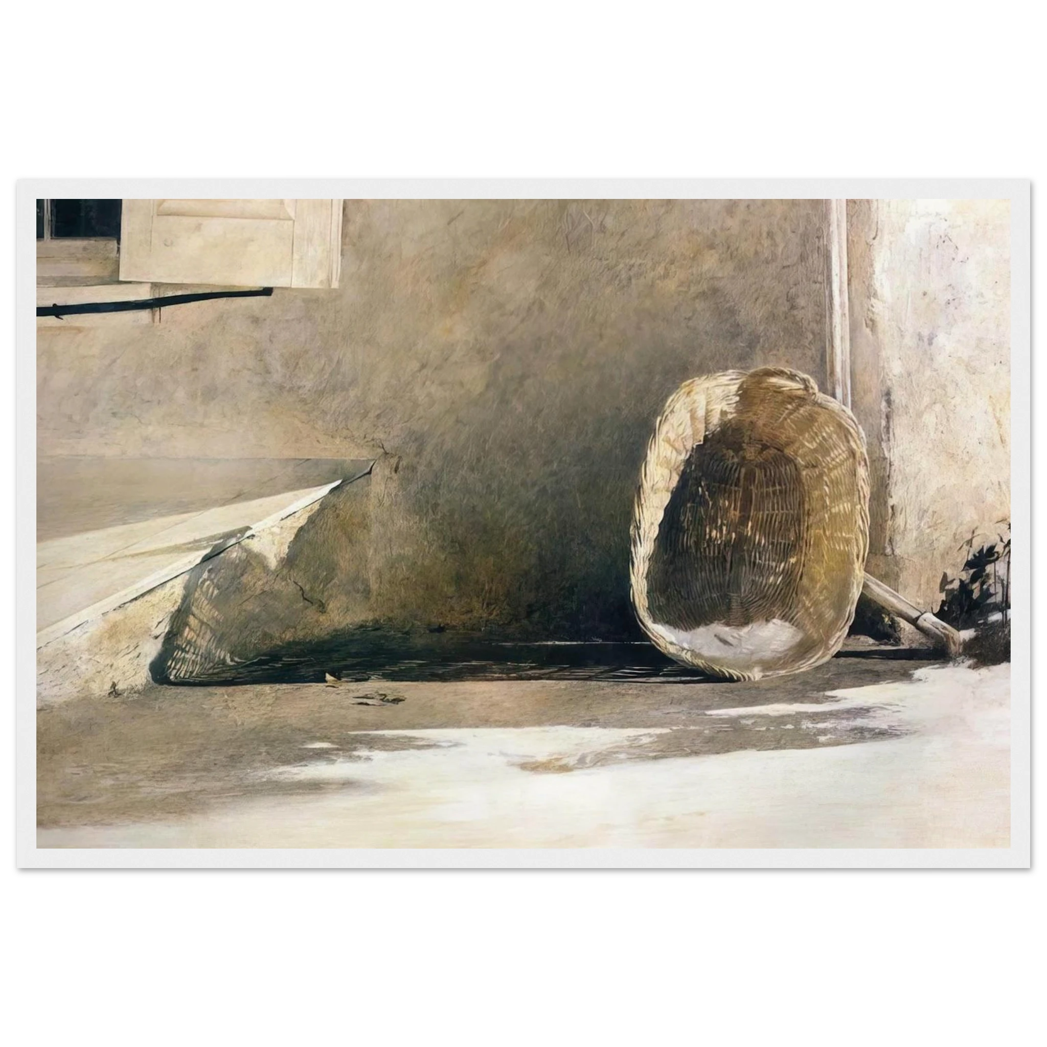 MONDAY MORNING Framed Poster | Andrew Wyeth Framed Prints Wall Art | Andrew Wyeth Prints