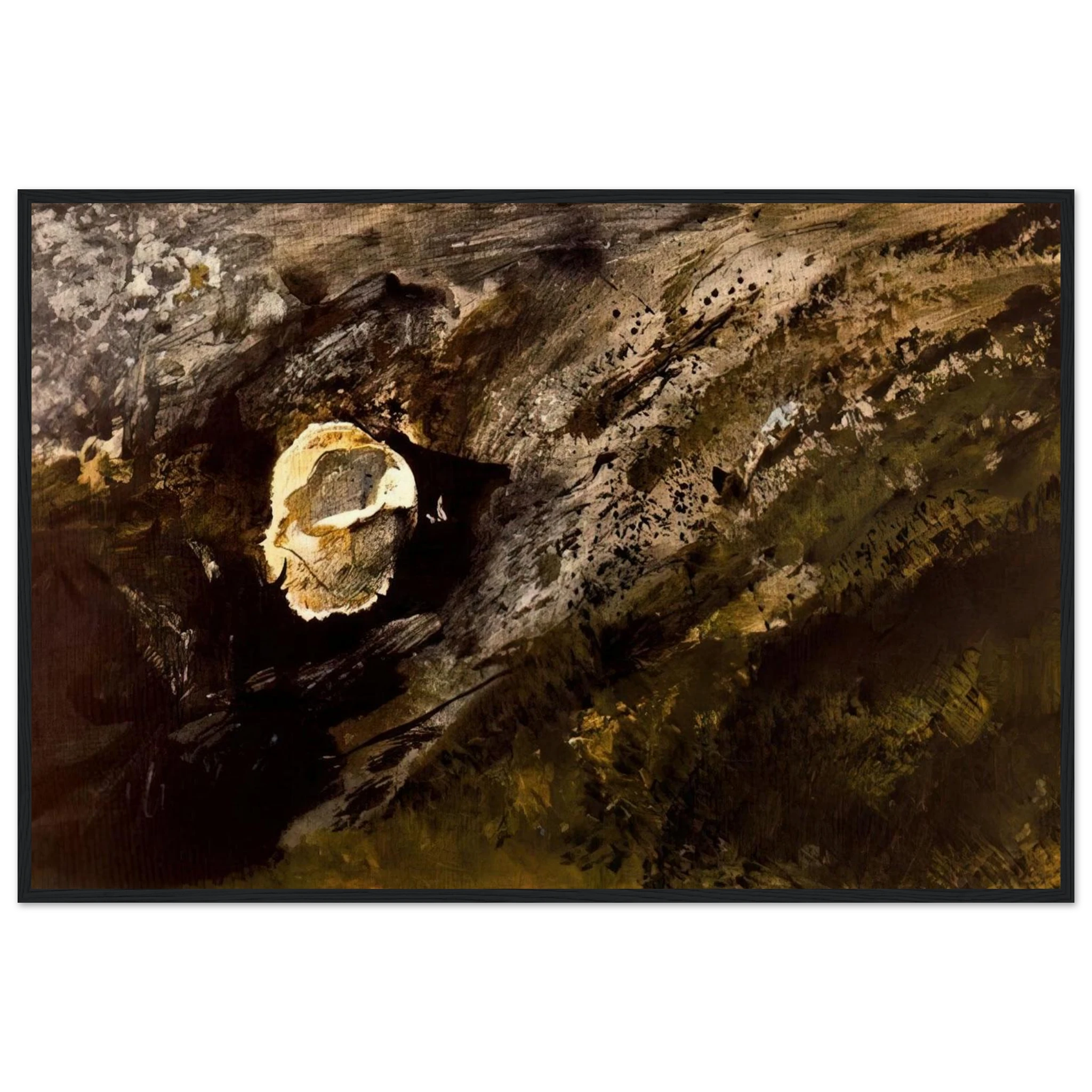 INLAND SHELL Framed Poster | Andrew Wyeth Framed Prints Wall Art | Andrew Wyeth Prints