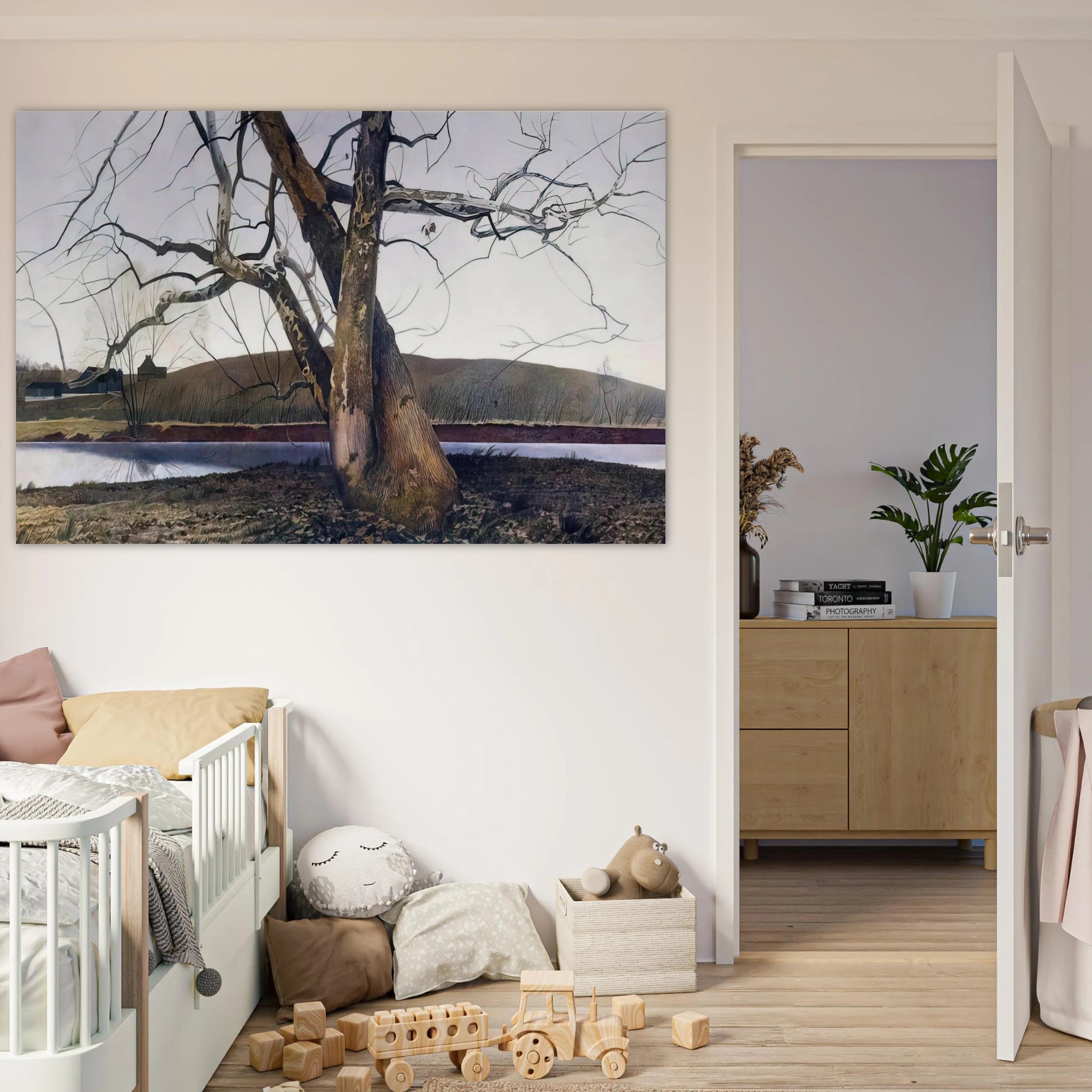 DIL HUEY FARM Poster | Andrew Wyeth Poster | Andrew Wyeth Prints