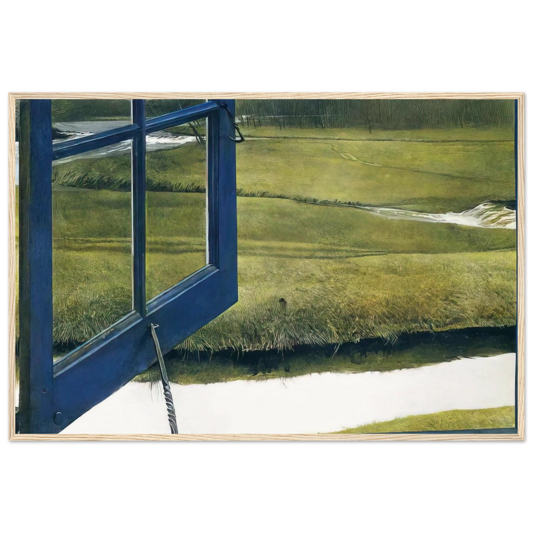 LOVE IN THE AFTERNOON Framed Poster | Andrew Wyeth Framed Prints Wall Art | Andrew Wyeth Prints