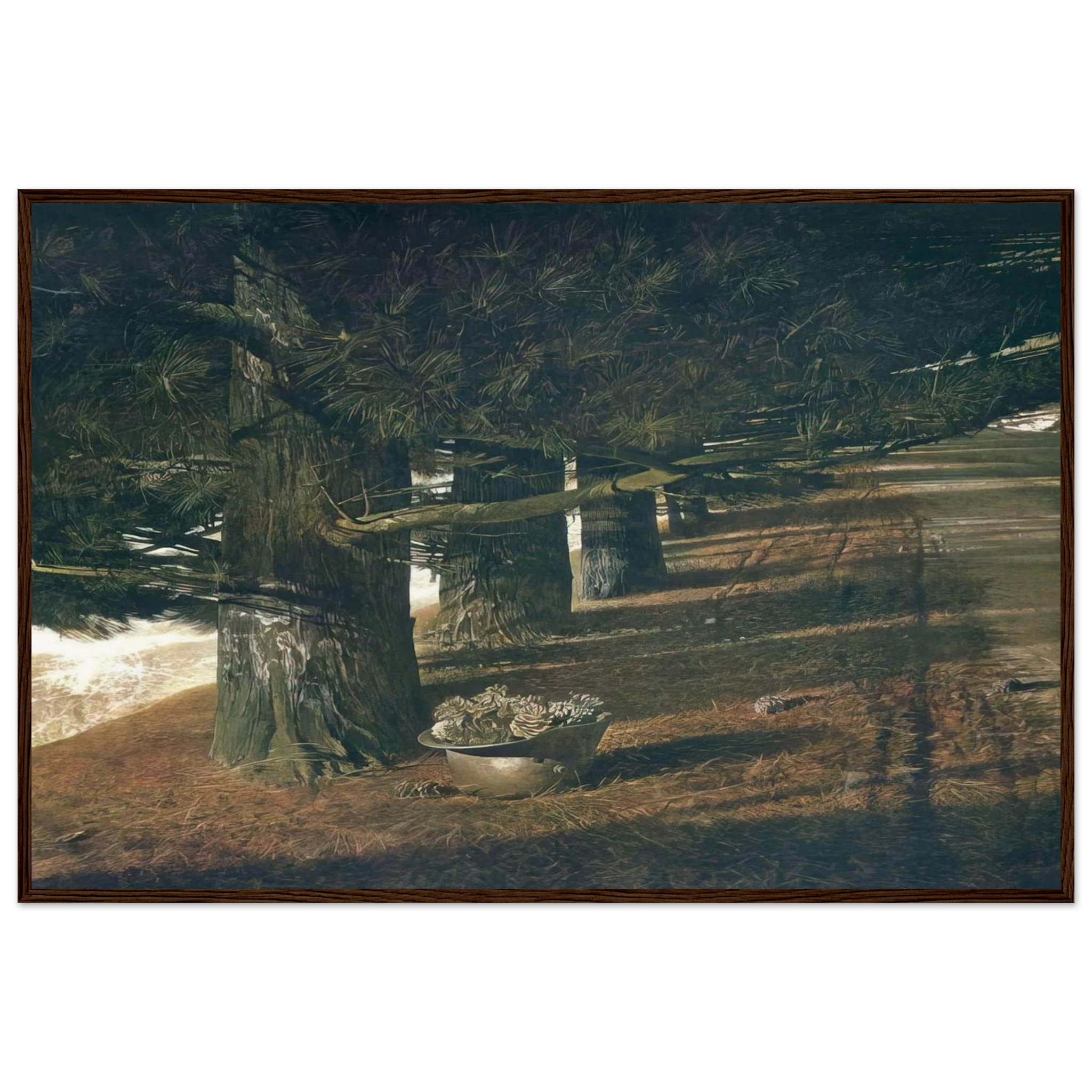 PINE BARON Framed Poster | Andrew Wyeth Framed Prints Wall Art | Andrew Wyeth Prints
