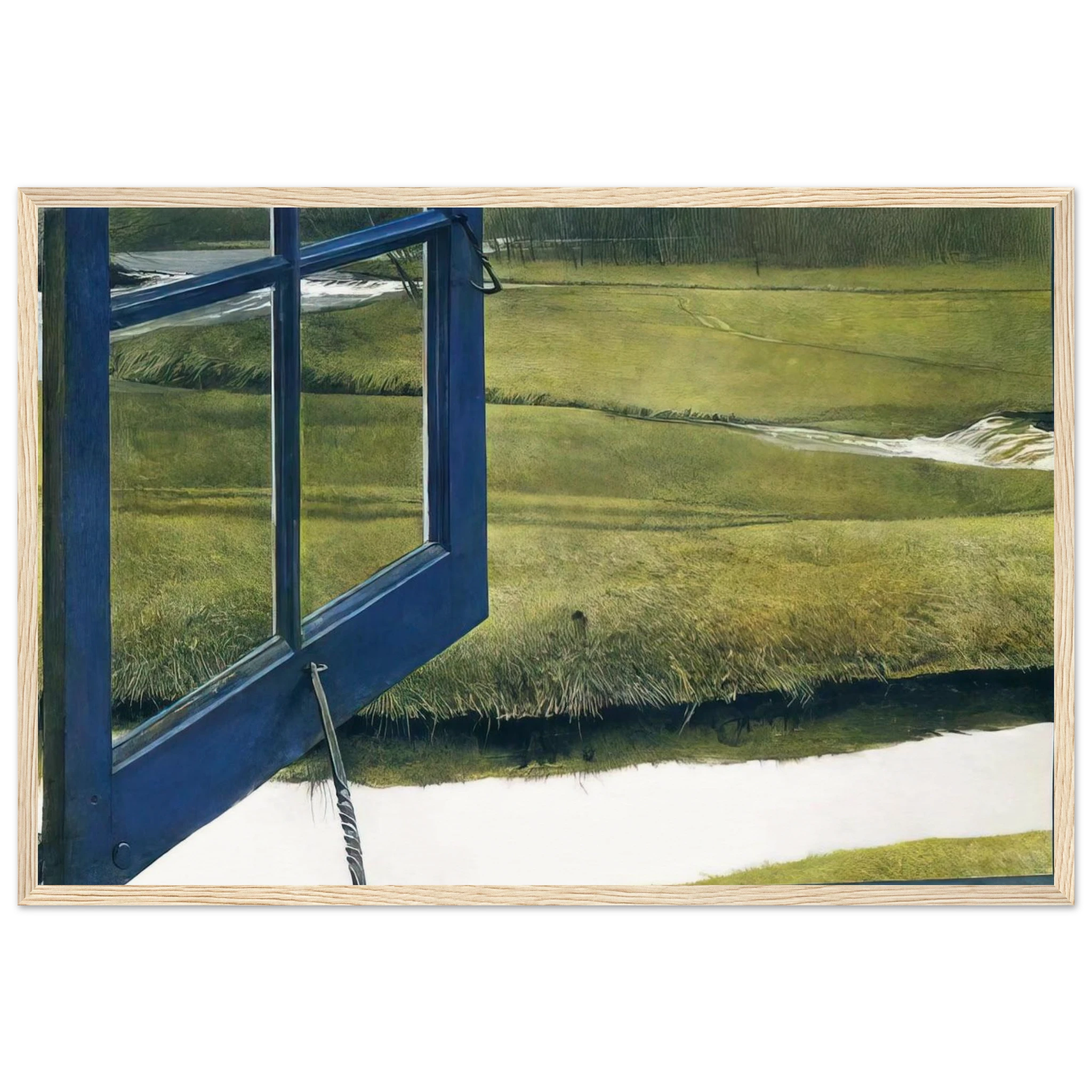 LOVE IN THE AFTERNOON Framed Poster | Andrew Wyeth Framed Prints Wall Art | Andrew Wyeth Prints