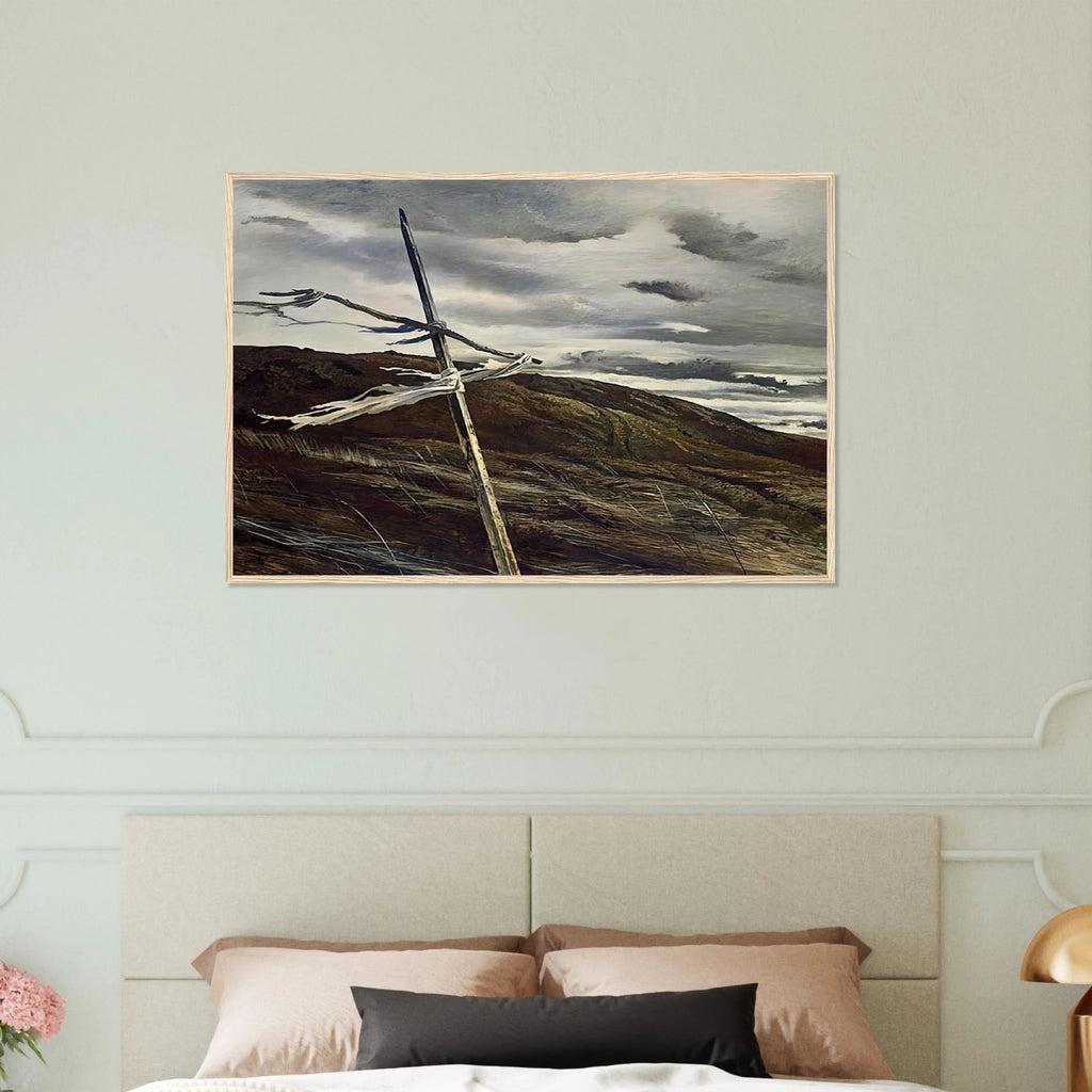 DODGES RIDGE 1947 Framed Poster | Andrew Wyeth Framed Prints Wall Art | Andrew Wyeth Prints
