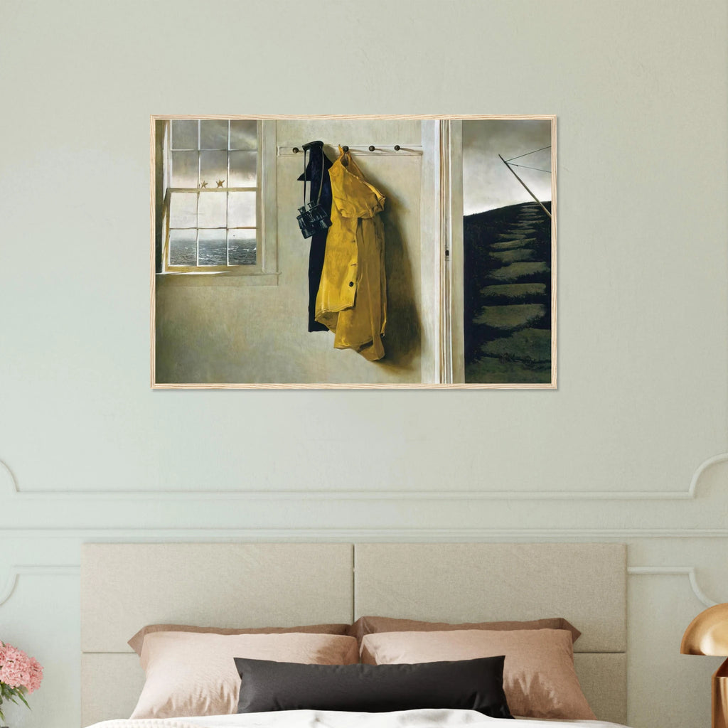 SQUALL Framed Poster | Andrew Wyeth Framed Prints Wall Art | Andrew Wyeth Prints
