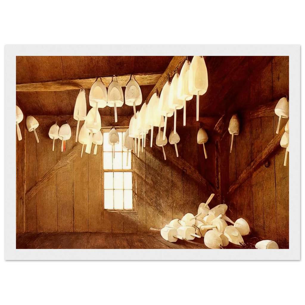 TOMORROW THE OUTER SHOALS Framed Poster | Andrew Wyeth Framed Prints Wall Art | Andrew Wyeth Prints