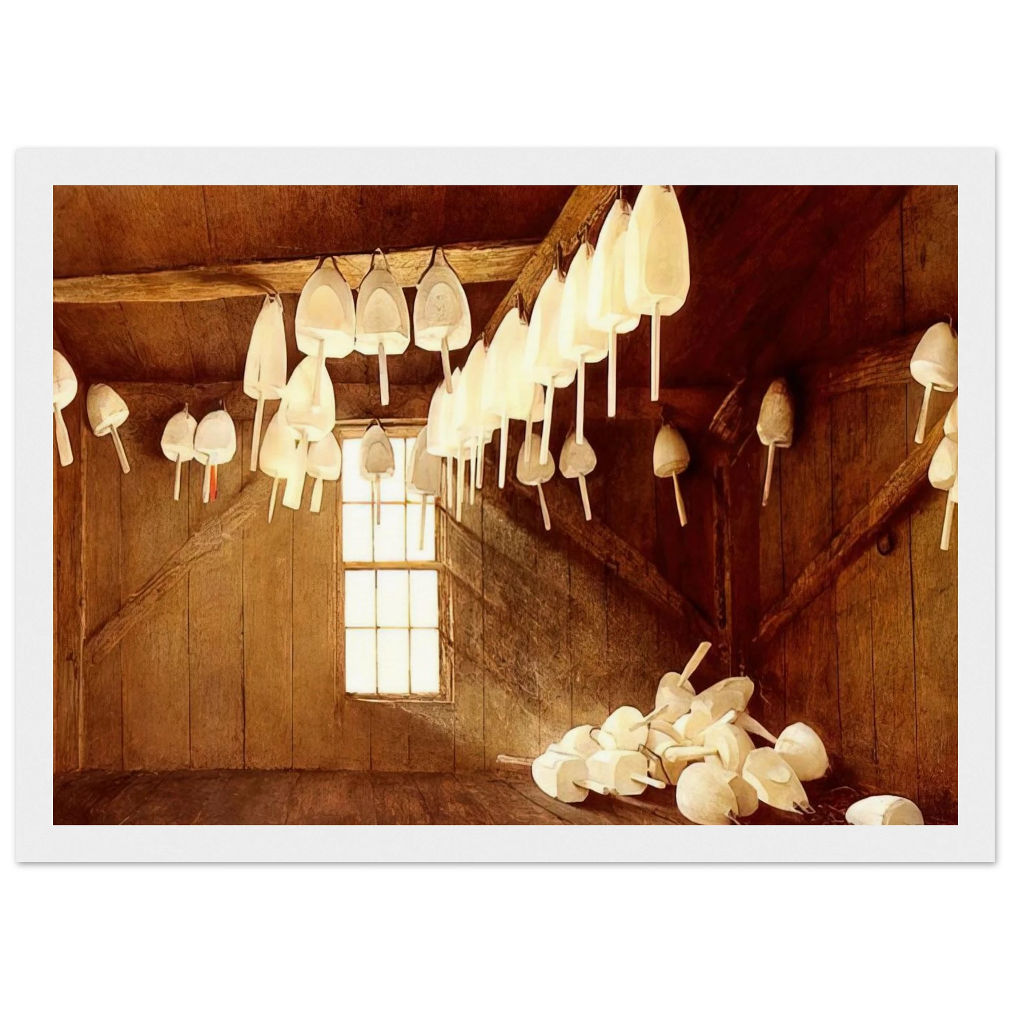 TOMORROW THE OUTER SHOALS Framed Poster | Andrew Wyeth Framed Prints Wall Art | Andrew Wyeth Prints