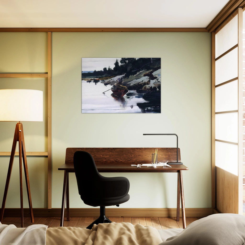 TURKEY COVE LEDGE Canvas | Andrew Wyeth Canvas | Andrew Wyeth Prints