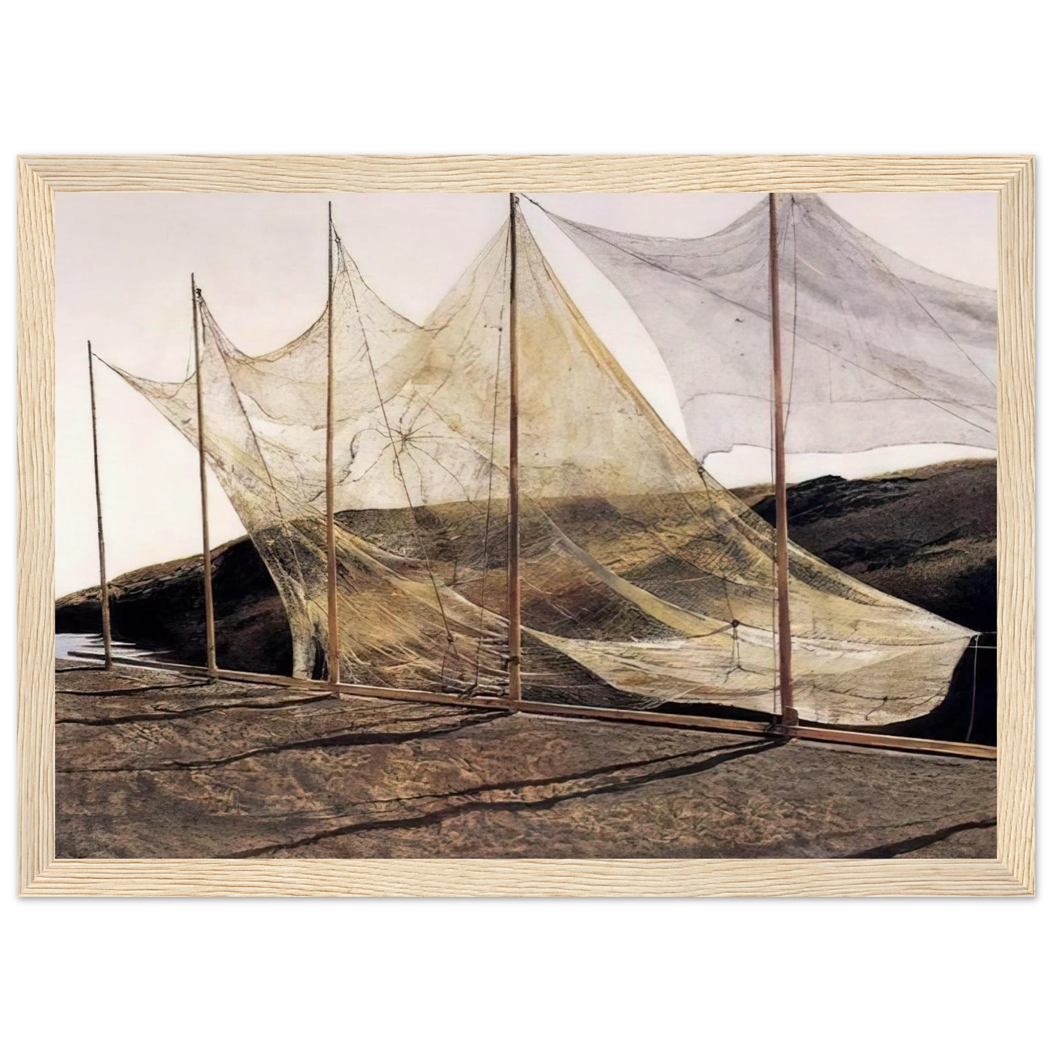 PENTECOST 1989 Framed Poster | Andrew Wyeth Framed Prints Wall Art | Andrew Wyeth Prints