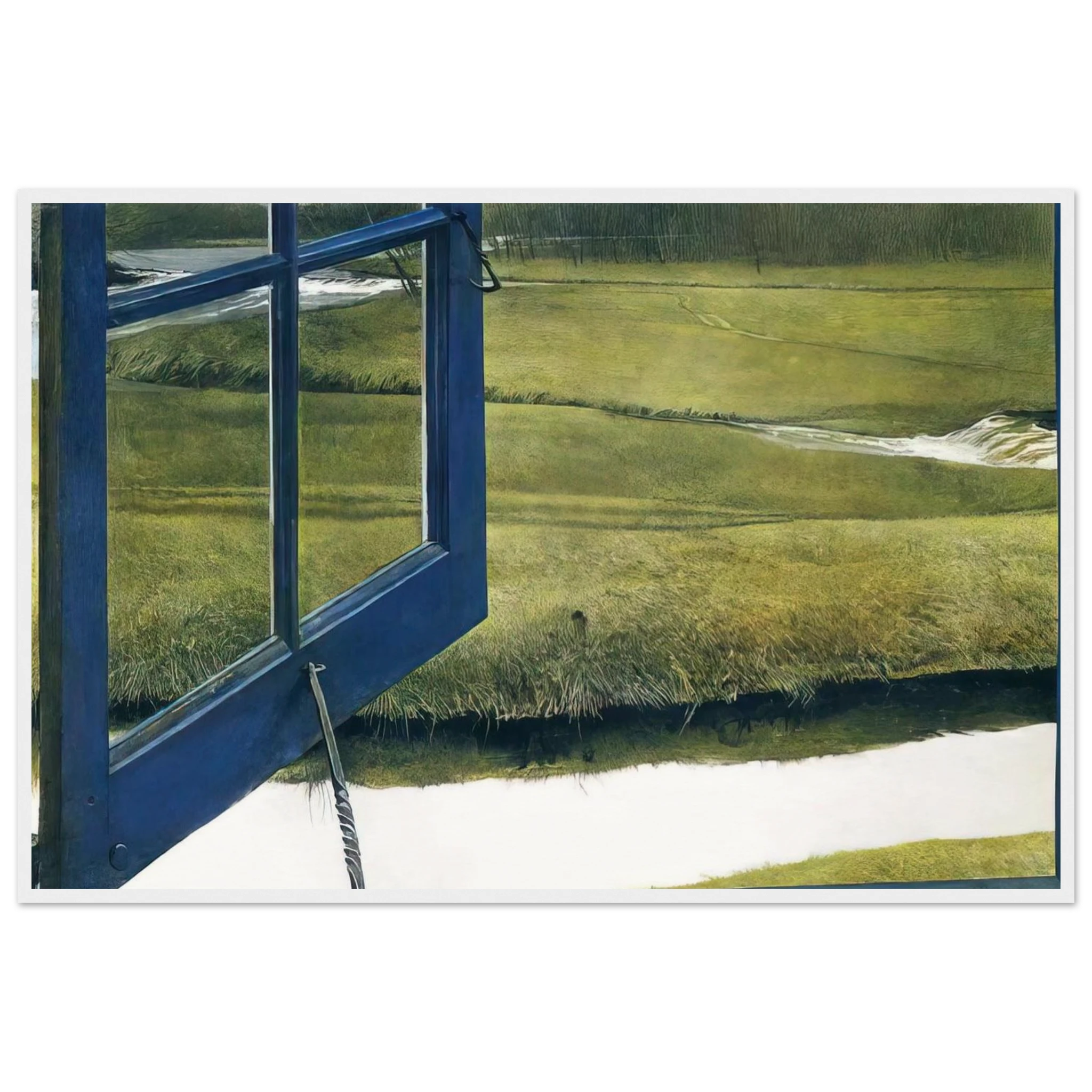 LOVE IN THE AFTERNOON Framed Poster | Andrew Wyeth Framed Prints Wall Art | Andrew Wyeth Prints