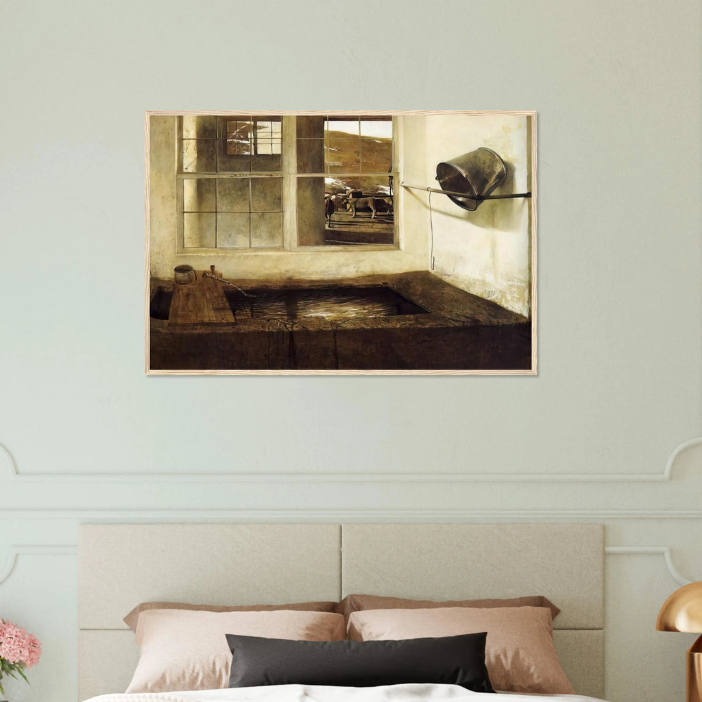 SPRING FED Framed Poster | Andrew Wyeth Framed Prints Wall Art | Andrew Wyeth Prints