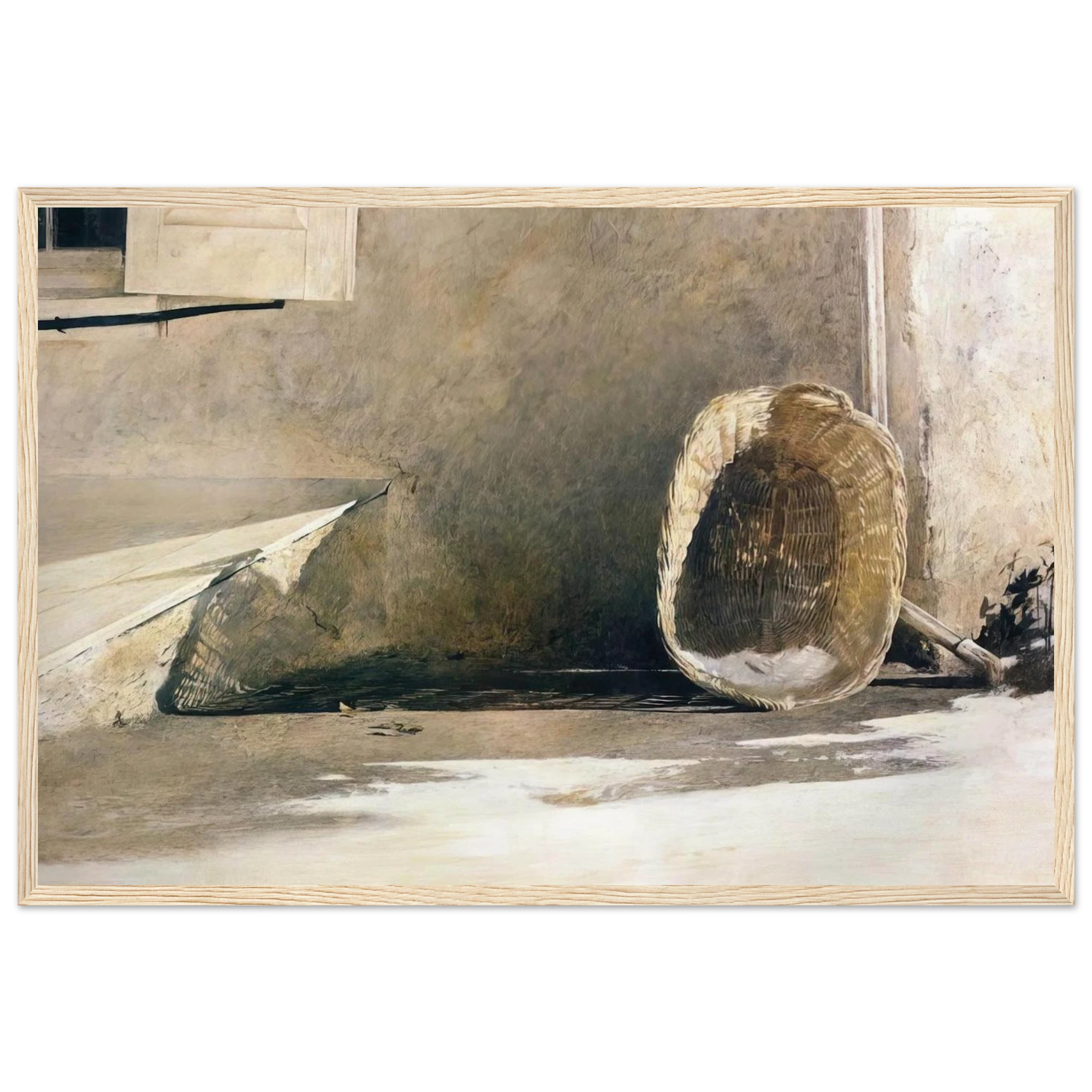 MONDAY MORNING Framed Poster | Andrew Wyeth Framed Prints Wall Art | Andrew Wyeth Prints