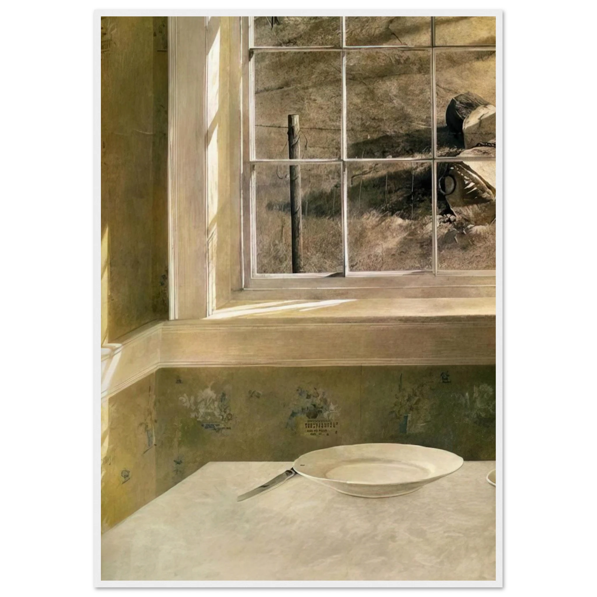 GROUNDHOG DAY Framed Poster | Andrew Wyeth Framed Prints Wall Art | Andrew Wyeth Prints