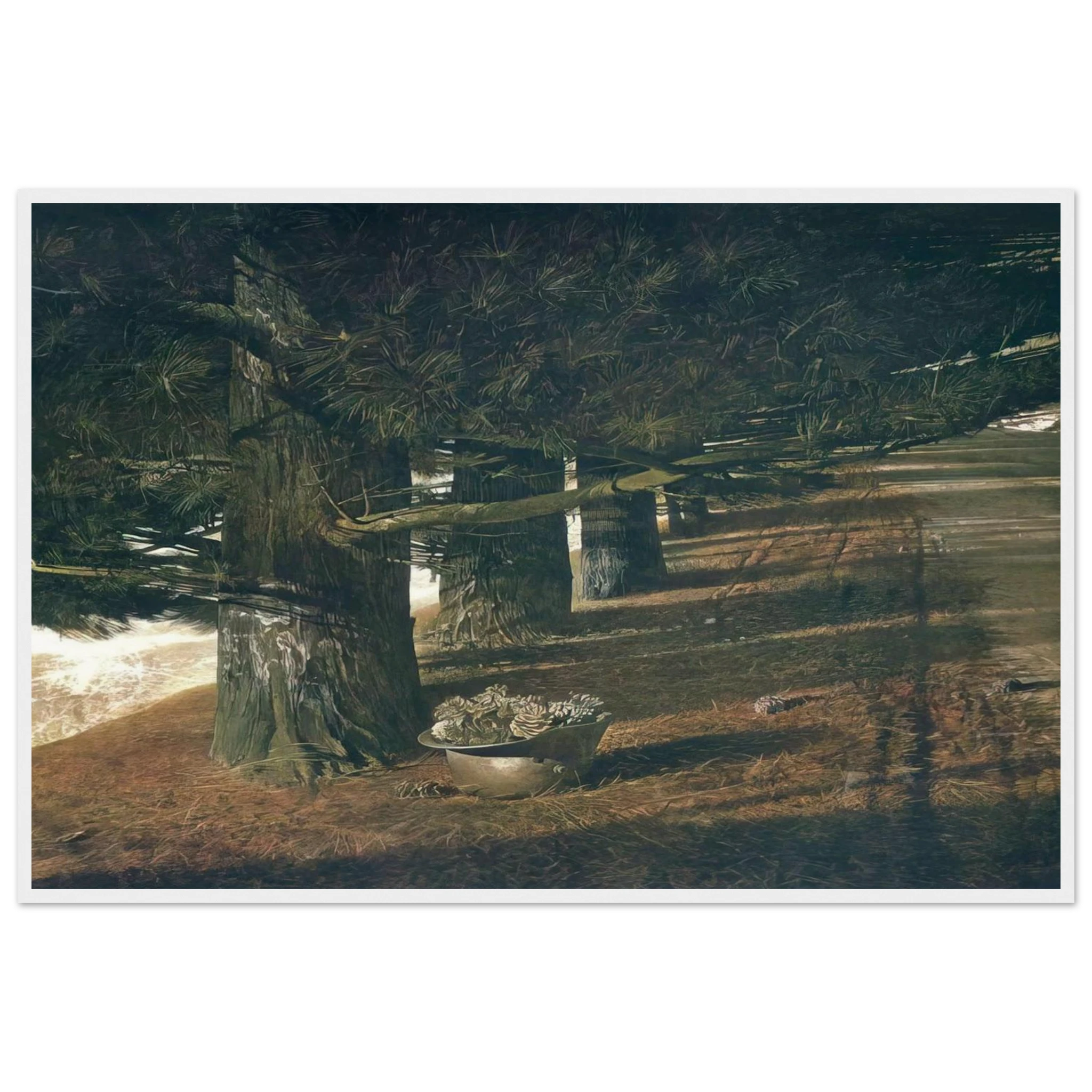 PINE BARON Framed Poster | Andrew Wyeth Framed Prints Wall Art | Andrew Wyeth Prints