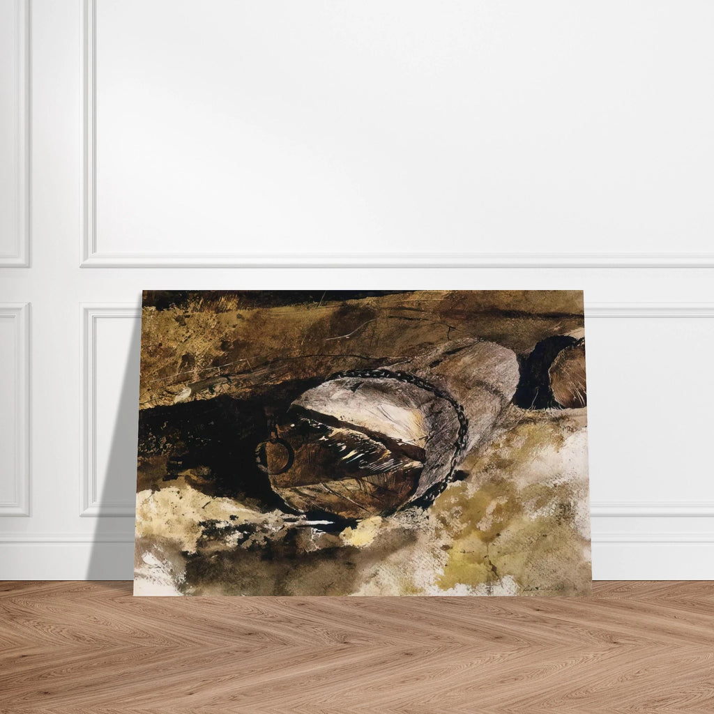 LOG CHAIN Poster | Andrew Wyeth Poster | Andrew Wyeth Prints