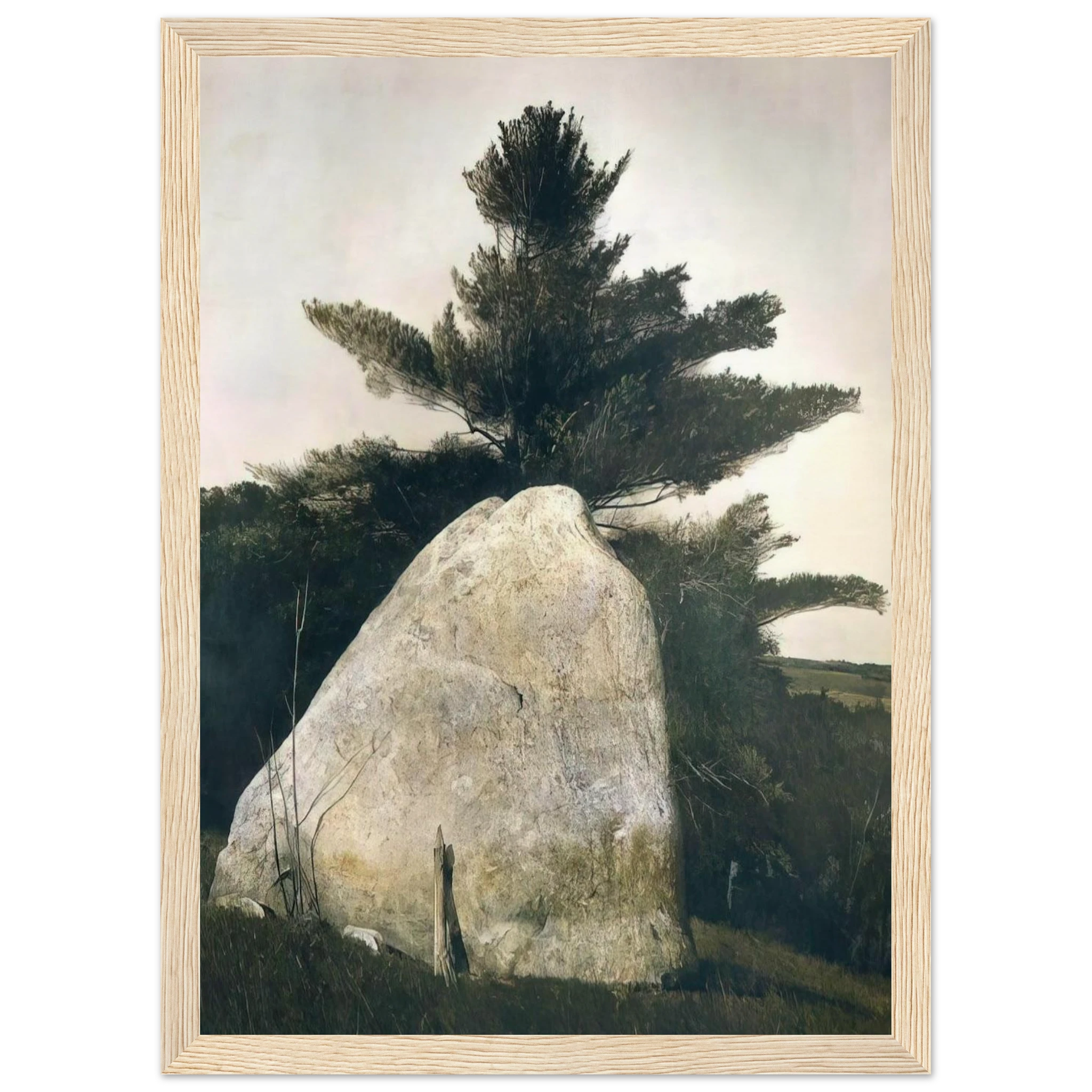 PENNSYLVANIA LANDSCAPE Framed Poster | Andrew Wyeth Framed Prints Wall Art | Andrew Wyeth Prints