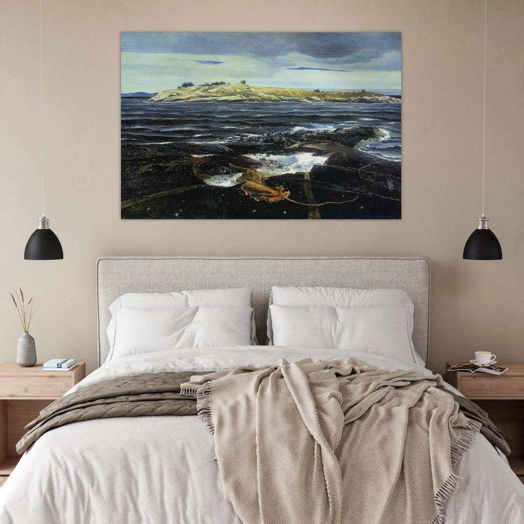 LITTLE CALDWELLS ISLAND Poster | Andrew Wyeth Poster | Andrew Wyeth Prints