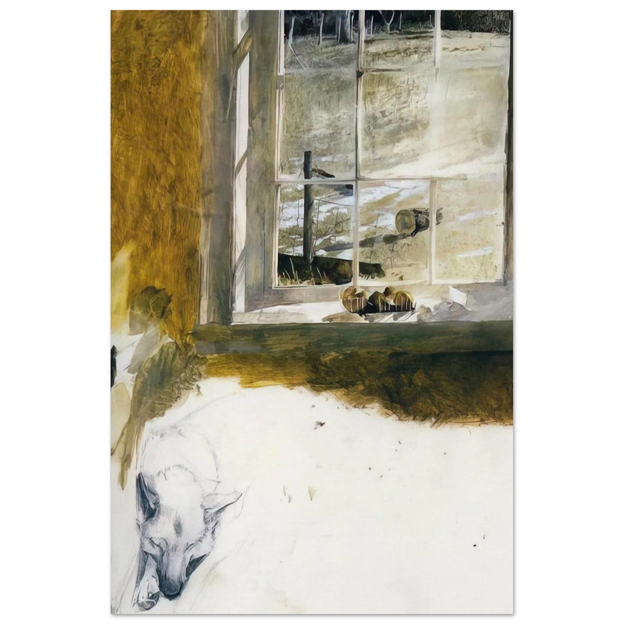 GROUNDHOG DAY 3 Poster | Andrew Wyeth Poster | Andrew Wyeth Prints