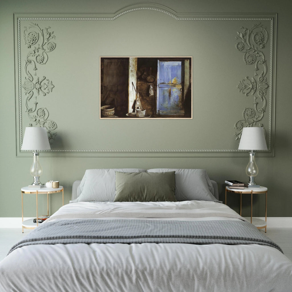 ALVARO CHRISTINA Framed Poster | Andrew Wyeth Framed Prints Wall Art | Andrew Wyeth Prints