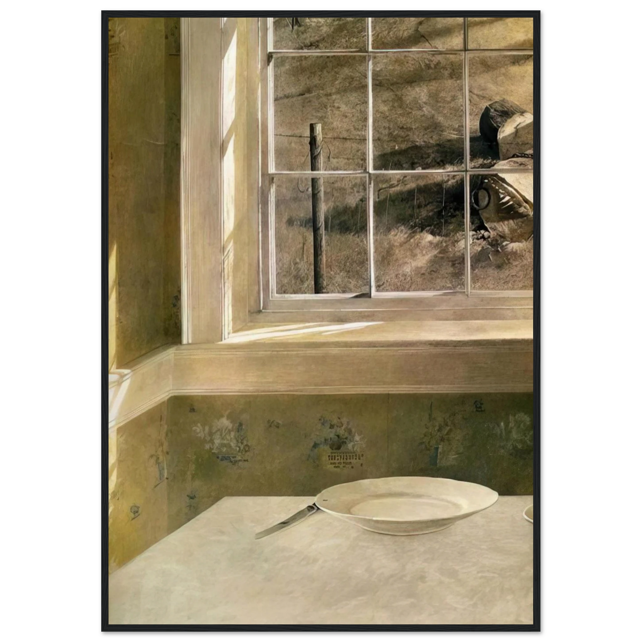 GROUNDHOG DAY Framed Poster | Andrew Wyeth Framed Prints Wall Art | Andrew Wyeth Prints
