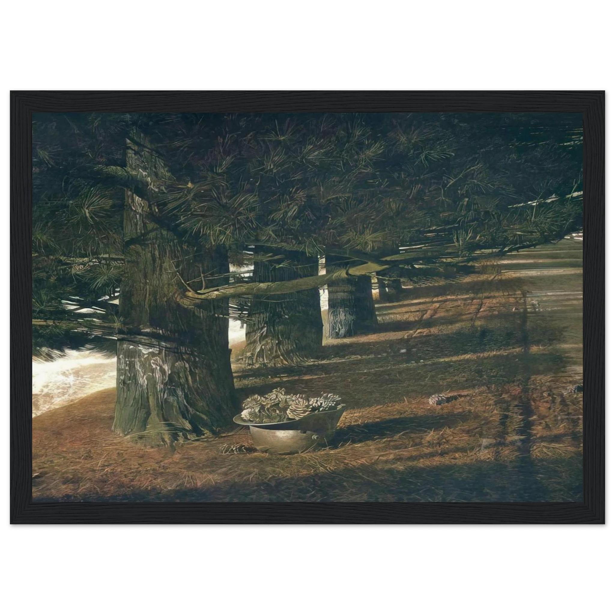 PINE BARON Framed Poster | Andrew Wyeth Framed Prints Wall Art | Andrew Wyeth Prints