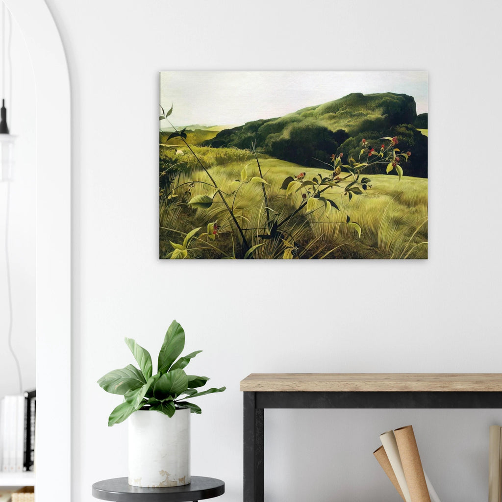 BLACKBERRY PICKER Canvas | Andrew Wyeth Canvas | Andrew Wyeth Prints