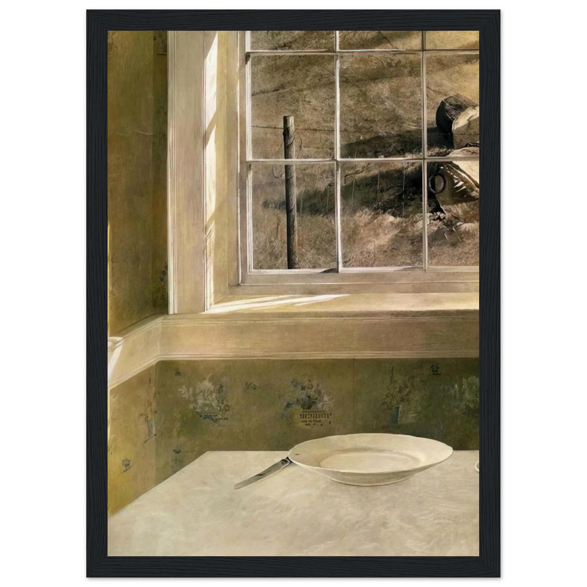 GROUNDHOG DAY Framed Poster | Andrew Wyeth Framed Prints Wall Art | Andrew Wyeth Prints