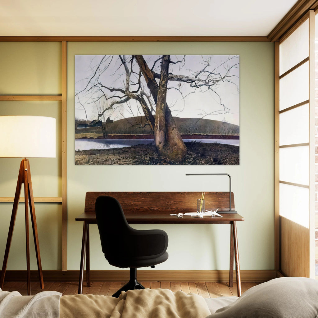 DIL HUEY FARM Poster | Andrew Wyeth Poster | Andrew Wyeth Prints