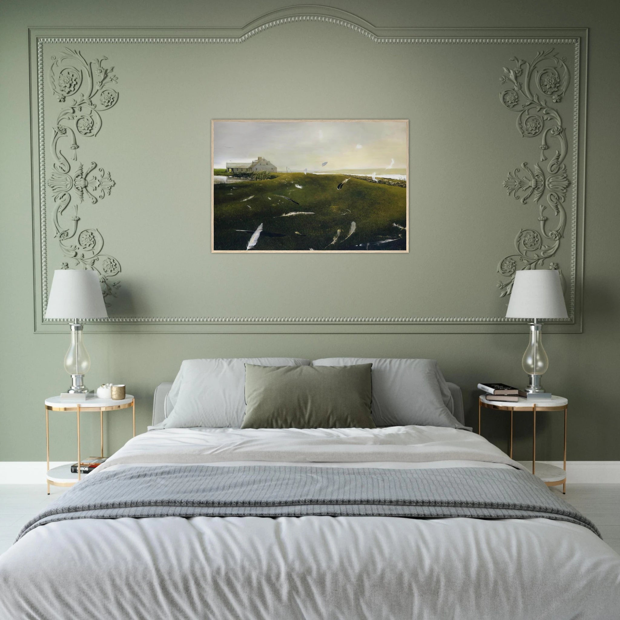 AIRBORNE Framed Poster | Andrew Wyeth Framed Prints Wall Art | Andrew Wyeth Prints