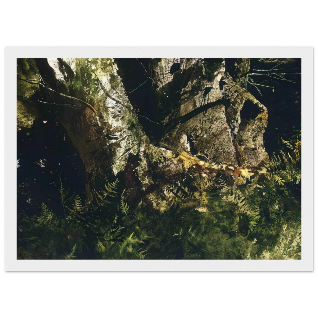 VIRGIN BIRCH 1982 Framed Poster | Andrew Wyeth Framed Prints Wall Art | Andrew Wyeth Prints