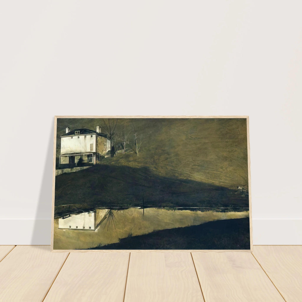 BROWN SWISS Framed Poster | Andrew Wyeth Framed Prints Wall Art | Andrew Wyeth Prints