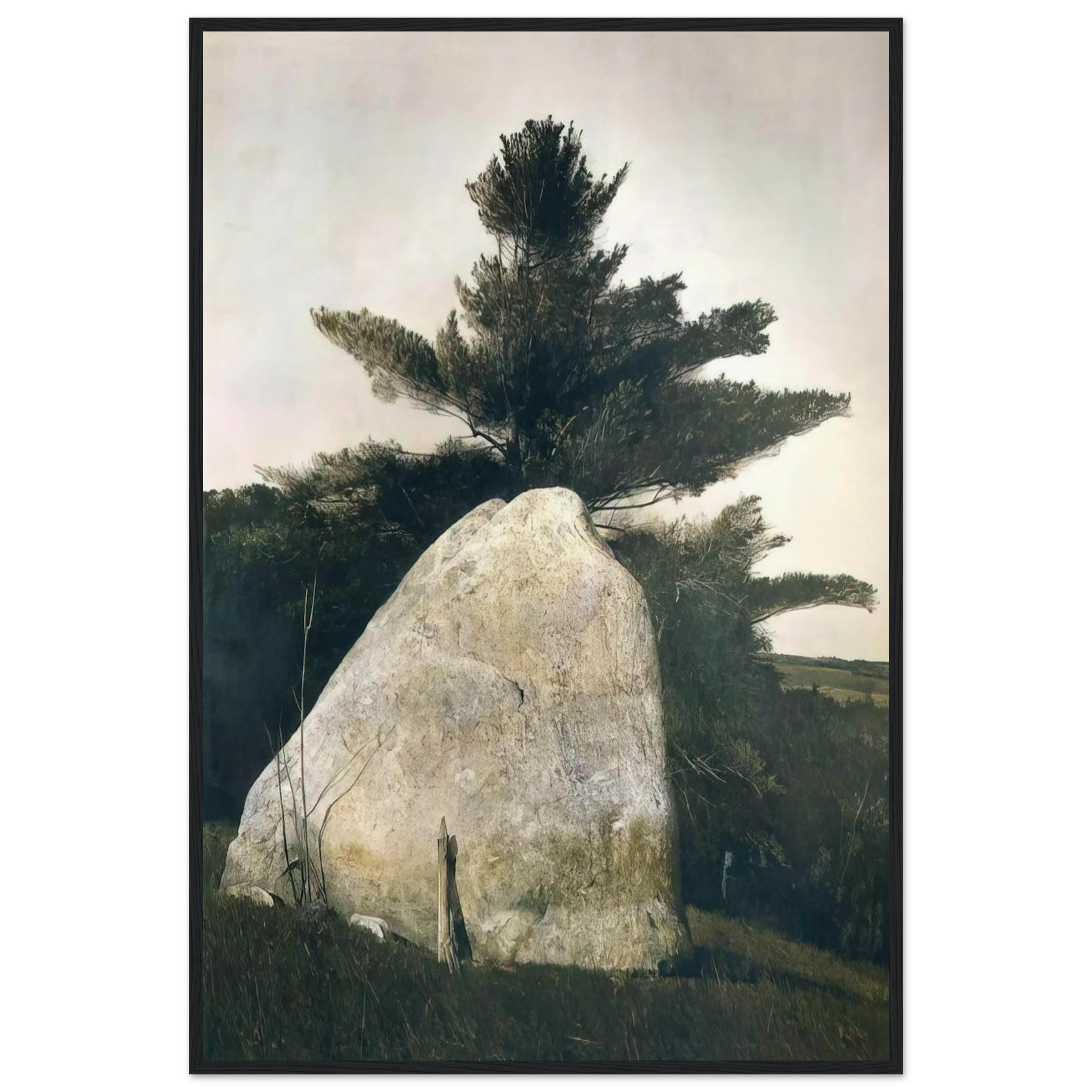 PENNSYLVANIA LANDSCAPE Framed Poster | Andrew Wyeth Framed Prints Wall Art | Andrew Wyeth Prints